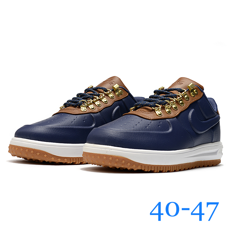 2020 Nike Air Force III Low Blue Brown White Shoes